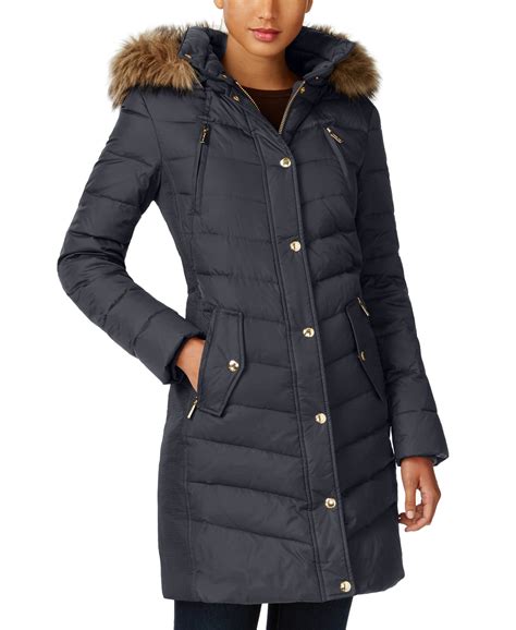 ladies michael kors puffer coat 3 4|michael kors puffer coat packable.